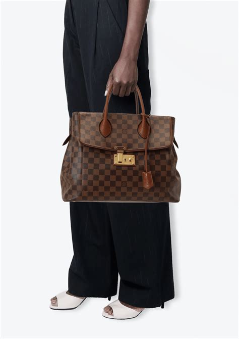 Louis Vuitton Damier Ebene Ascot Bag 